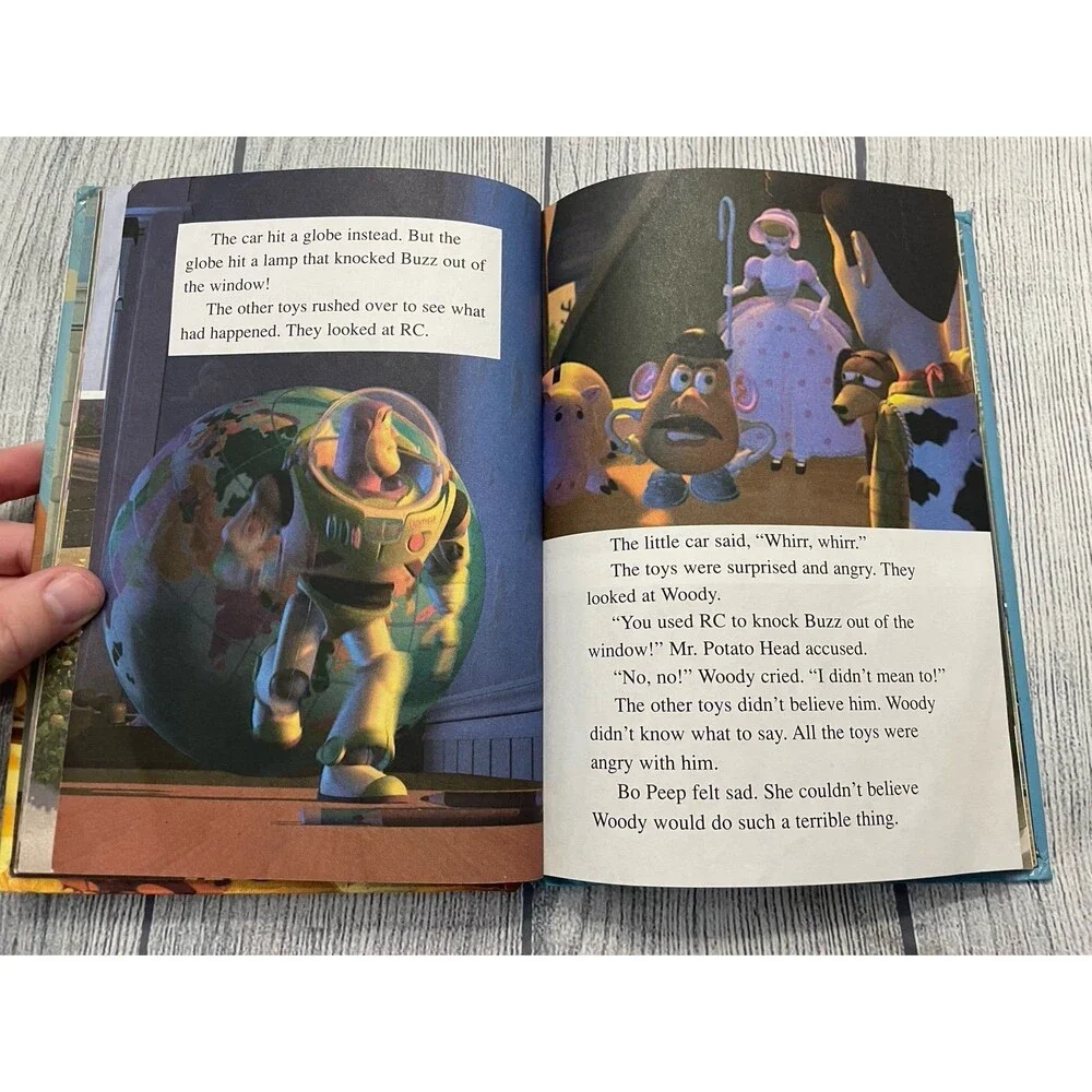 Vintage Vtg Disney Toy Story Hardcover Book, 1996